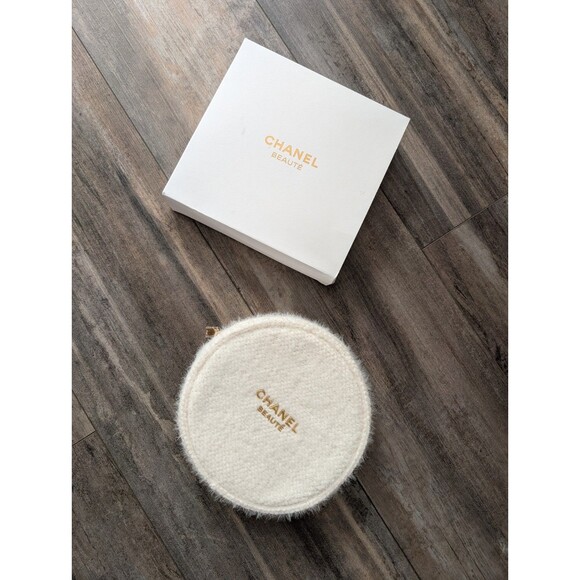 Chanel Beaute Makeup Round Bag Gift With Purchase GWP VIP Novelty - Picture 2 of 6